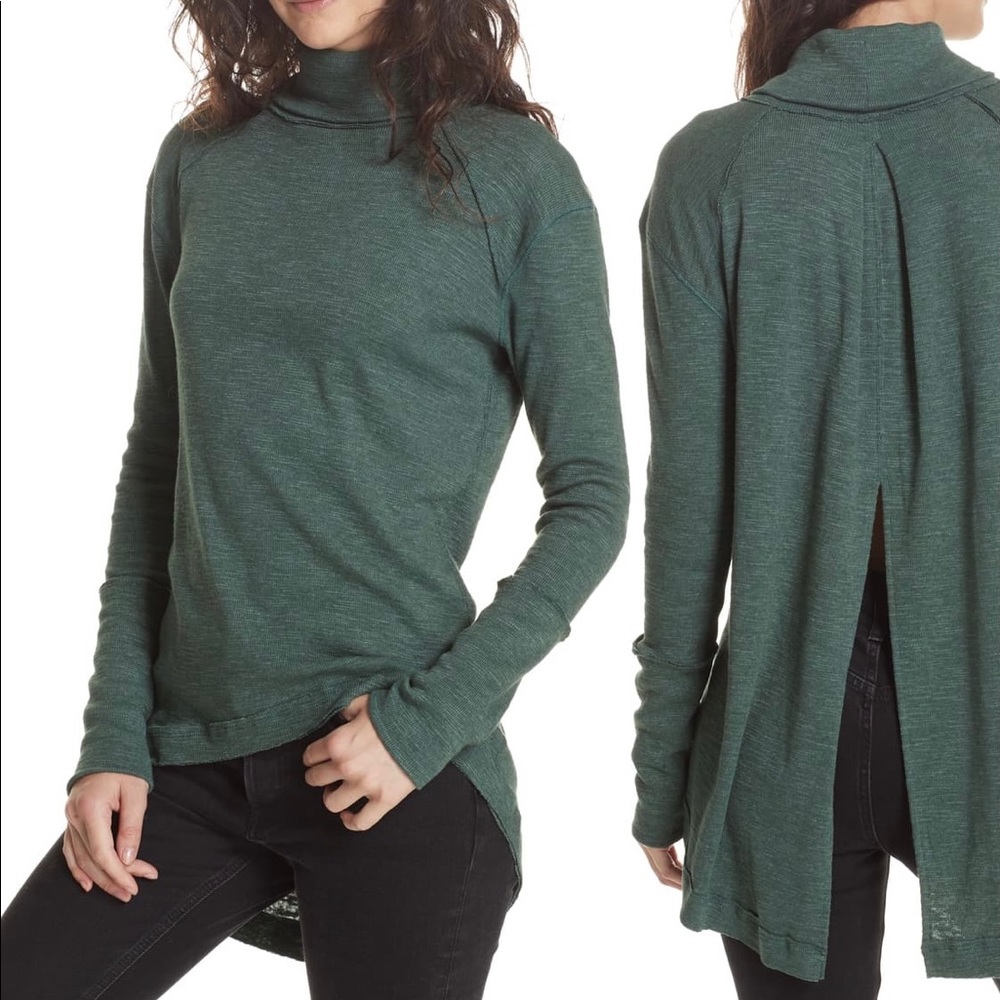 Free People Split Back Top - Picture 4 of 4